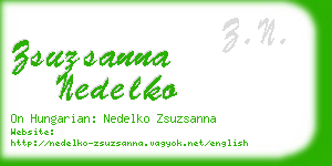 zsuzsanna nedelko business card